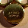 Arne Johansen, tiger eye pendant on a chain, circa 1970 SOLD - Image 2