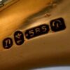Hans Hansen, a 14 carat gold cultured pearl ring, 1968 import marks SOLD - Image 4