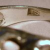 Tri Star, silver moss agate ring, London 1972 SOLD - Image 2