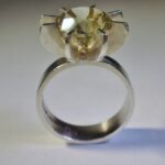 Kupittaan Kulta, a citrine silver ring, Finland, circa 1974 SOLD