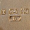 Victorian Aesthetic Movement, applied gold silver locket and collar, maker possibly James Fenton, Birmingham 1885 SOLD - Image 4