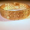 Anonymous, 14 carat gold bracelet, Italy, 1969 London import marks SOLD 