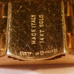 Anonymous, 14 carat gold bracelet, Italy, 1969 London import marks SOLD  - Image 3