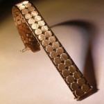Anonymous, 14 carat gold bracelet, Italy, 1969 London import marks SOLD  - Image 2