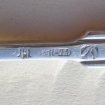James Linton, set of six Arts and Crafts silver spoons, Australia, circa 1930 SOLD - Image 2