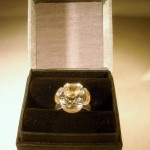 Alton, silver rock crystal ring, Sweden, 1971 SOLD - Image 6