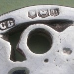 Cado Design Ltd, silver pendant on chain, Sheffield 1971 SOLD - Image 3