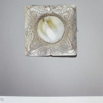 George Edward Hunt, Arts and Crafts rock crystal silver brooch, English, circa 1918 SOLD - Image 3