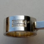 Kupittaan Kulta, silver agate pendant, Finland, circa 1975 SOLD - Image 3