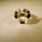 Kupittaan Kulta, silver rock crystal ring, Finland, circa 1970 SOLD - Image 2