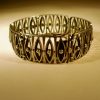 Unknown maker, silver panel bracelet, Belgian, circa 1970 SOLD
