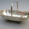 James Dixon & Sons, antique miniature silver trug, Sheffield 1913 SOLD