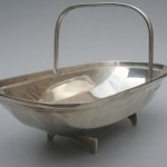James Dixon & Sons, antique miniature silver trug, Sheffield 1913 SOLD - Image 4