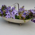 James Dixon & Sons, antique miniature silver trug, Sheffield 1913 SOLD - Image 8