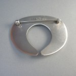 Nanna Ditzel, for Georg Jensen, silver brooch, #366, Denmark, circa 1970 SOLD - Image 2