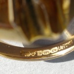 Bjorn Weckström for Lapponia, 14 carat gold citrine 'Prisma' ring, Finland, 1982 SOLD - Image 5