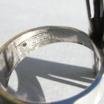 Erik Granit, silver ring, Finland, 1972 SOLD - Image 5