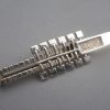 Malcolm Gray for Ortak, a silver abstract brooch, Edinburgh convention assay mark, circa 1998 SOLD