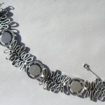 Perli, rhodochrosite bracelet, Germany, circa 1970 SOLD - Image 2