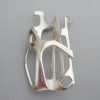 Tone Vigeland, for Norway Plus Designs, silver 'Bird & Horse' brooch, Norway, circa 1970 SOLD