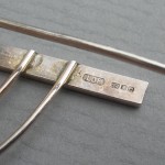 Lidia Ferguson, modernist abstract silver pin, London 1988 SOLD - Image 3