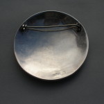 Norman Grant, silver and enamel brooch, Edinburgh 1978 SOLD - Image 2