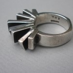 Uwe Moltke, silver ring, Denmark, circa 1970 SOLD - Image 5
