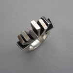 Uwe Moltke, silver ring, Denmark, circa 1970 SOLD - Image 3