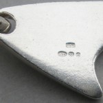 Bent Knudsen, silver collar, Denmark, 1975 London import marks SOLD - Image 3