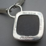 K.E.Palmberg, for Alton, amethyst drusy silver pendant on chain, Sweden, 1972 SOLD - Image 3