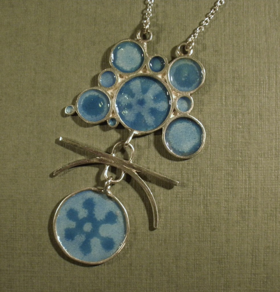 Norman Grant enamel pendant on chain – John Kelly 1880+