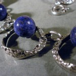Anonymous, lapis lazuli necklace, probably German, circa 1970 SOLD - Image 3