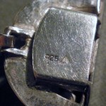 Teka, rhodochrosite silver bracelet, German, circa 1970 SOLD - Image 3