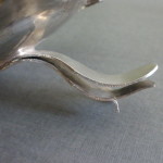 Walker & Hall, set of six electroplated fish bone side dishes, circa 1902, England SOLD - Image 4