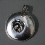 Erik Dennung, for Buch & Deichmann, a silver plated pendant, Denmark, 1970's SOLD - Image 2