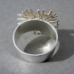 Cado Designs Ltd, silver ring, Sheffield 1971 SOLD - Image 4