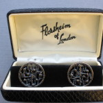 Jorma Laine (style of), pair of bronze cufflinks, probably Finland, circa 1970 SOLD - Image 4