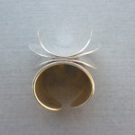 Tone Vigeland, for Norway Designs Plus Studios, 'Rose' silver ring, Norway, 1960's SOLD - Image 4