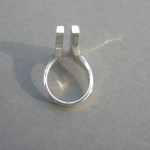 Philip Isern, silver 'parallel' ring, London 1970 SOLD - Image 3
