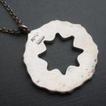 Juhls, Frank & Regine, silver pendant on a chain, Norway, circa 1970 SOLD - Image 2