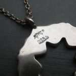 Juhls, Frank & Regine, silver pendant on a chain, Norway, circa 1970 SOLD - Image 3