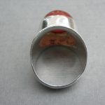 Tri Star, carnelian silver ring, Edinburgh 1973-74h SOLD - Image 4