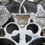 Ola Gorie, silver 'Tree of Life' brooch, Edinburgh 1992 SOLD - Image 3