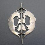 Iain MacCormick, large Scottish silver Celtic plaid brooch, 1950's, Iona, Scotland SOLD - Image 2
