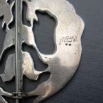 Iain MacCormick, large Scottish silver Celtic plaid brooch, 1950's, Iona, Scotland SOLD - Image 5
