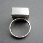 Brodrene Bjerring, lapis lazuli set silver ring, Denmark, circa 1970 SOLD - Image 2