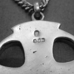 John Hart of Iona, Celtic cruciform silver pendant on chain, Edinburgh 1979 SOLD - Image 3