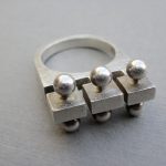 Anton Michelsen, silver ring, Denmark, circa 1968 SOLD - Image 2