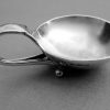 Georg Jensen, silver open salt, #110, Denmark, 1925 London import mark, sponsor George Stockwell SOLD