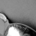 Georg Jensen, silver open salt, #110, Denmark, 1925 London import mark, sponsor George Stockwell SOLD - Image 4